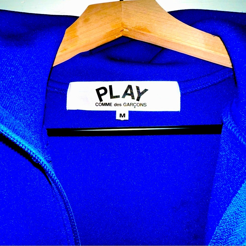 Sold @2ndSt — CDG Comme Des Garçons Cobalt Blue Track Jacket - Picture 2 of 5
